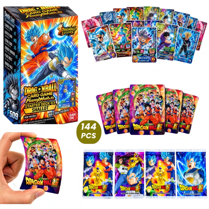 Dragon Ball Trading Cards full product display