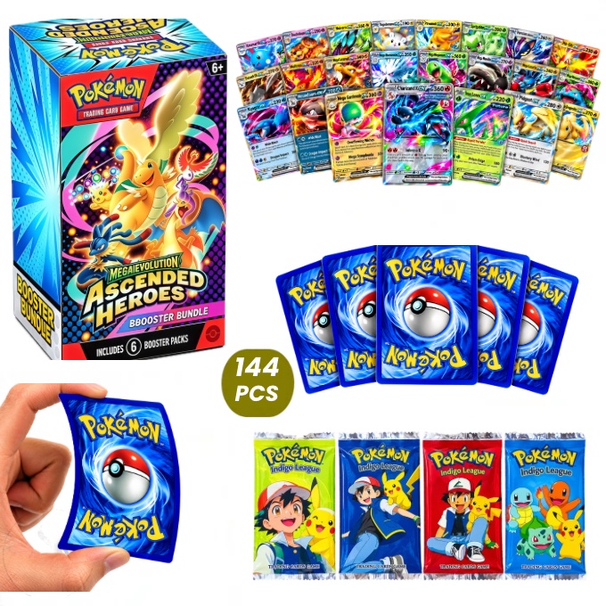 Pokémon Trading Cards full product display