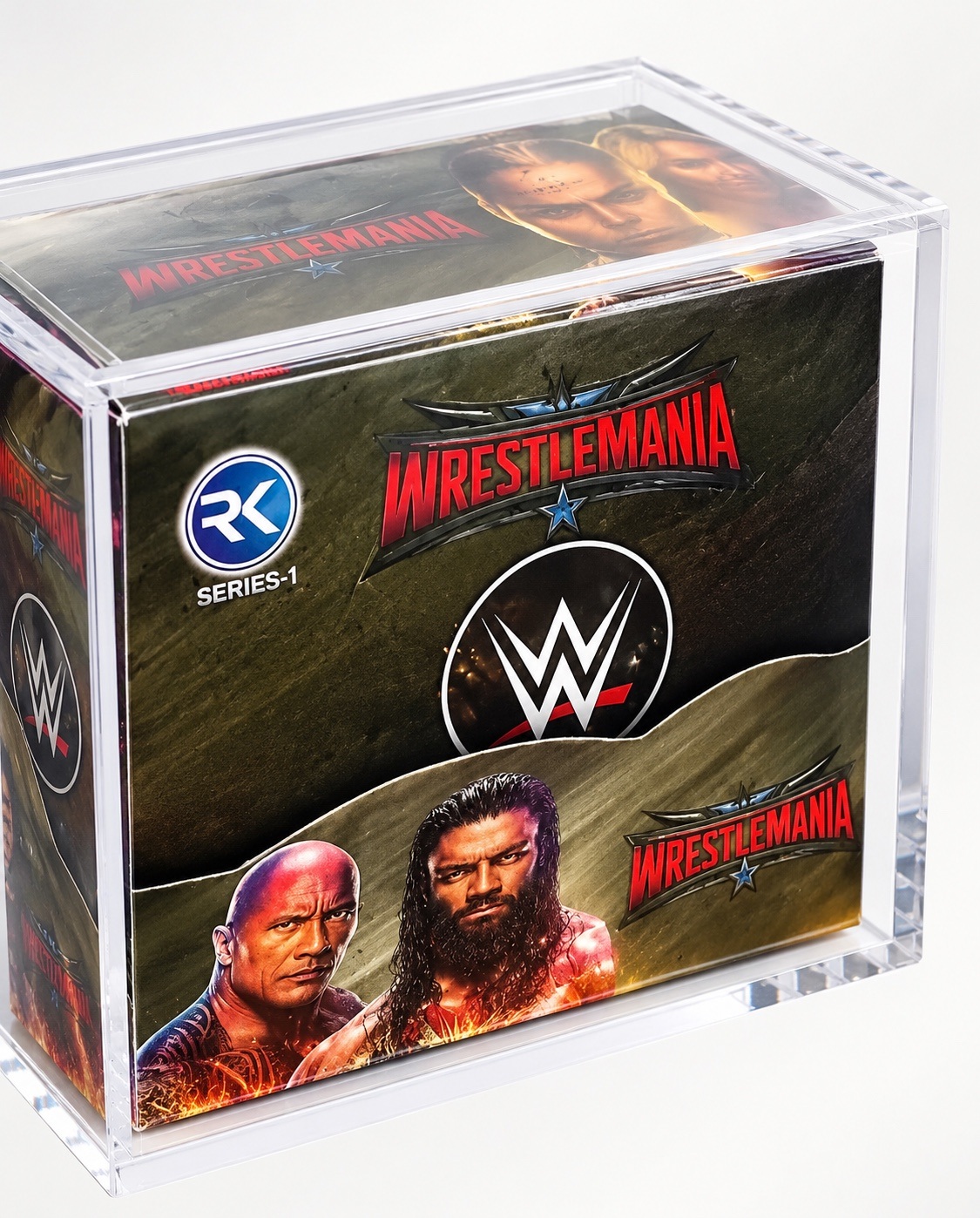 RK Cards product design: WRESTLEMANIA